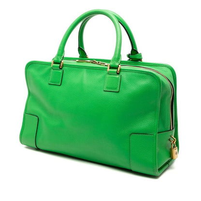 LOEWE Anagram Amazona 36 Green Leather Women's LOEWE