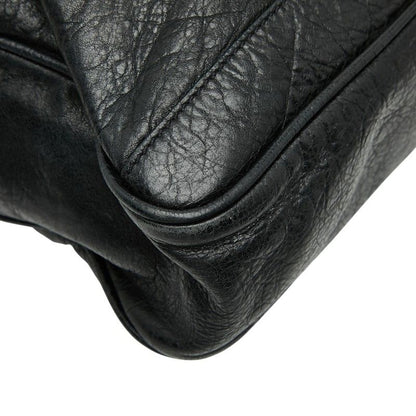 BALENCIAGA Briefcase Shoulder Bag 2WAY Black Leather Men's BALENCIAGA