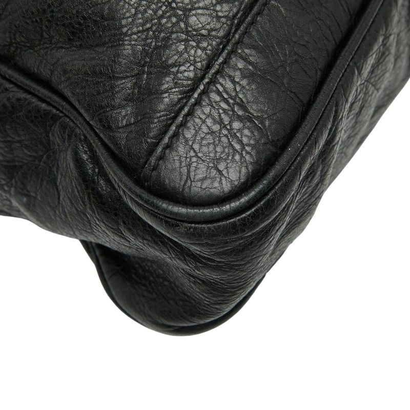 BALENCIAGA Briefcase Shoulder Bag 2WAY Black Leather Men's BALENCIAGA