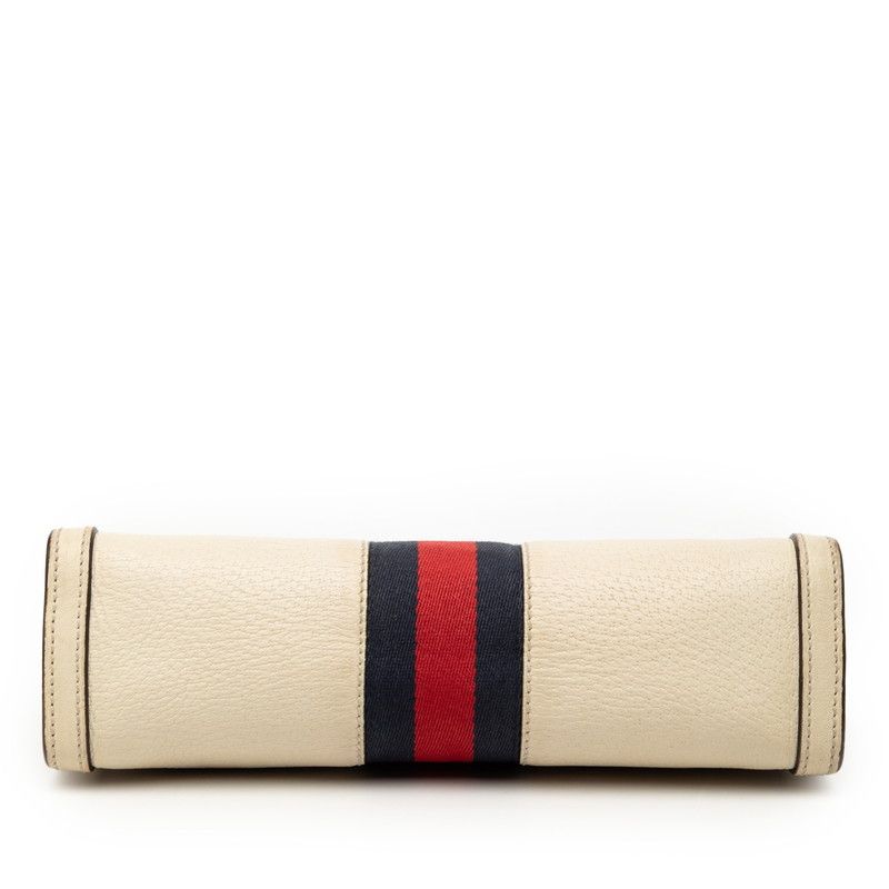 GUCCI Ophidia Sherry Line Chain Crossbody Shoulder Bag 503877 Beige Multicolor