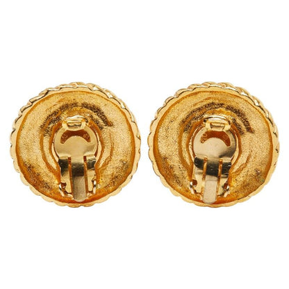 CHANEL Gold Plated Fake Pearl Ladies CHANEL