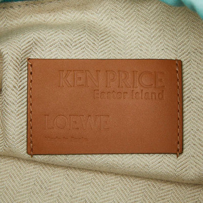 LOEWE Easter Island Ken Price Capsule Collection Drawst Ring Pouch Green