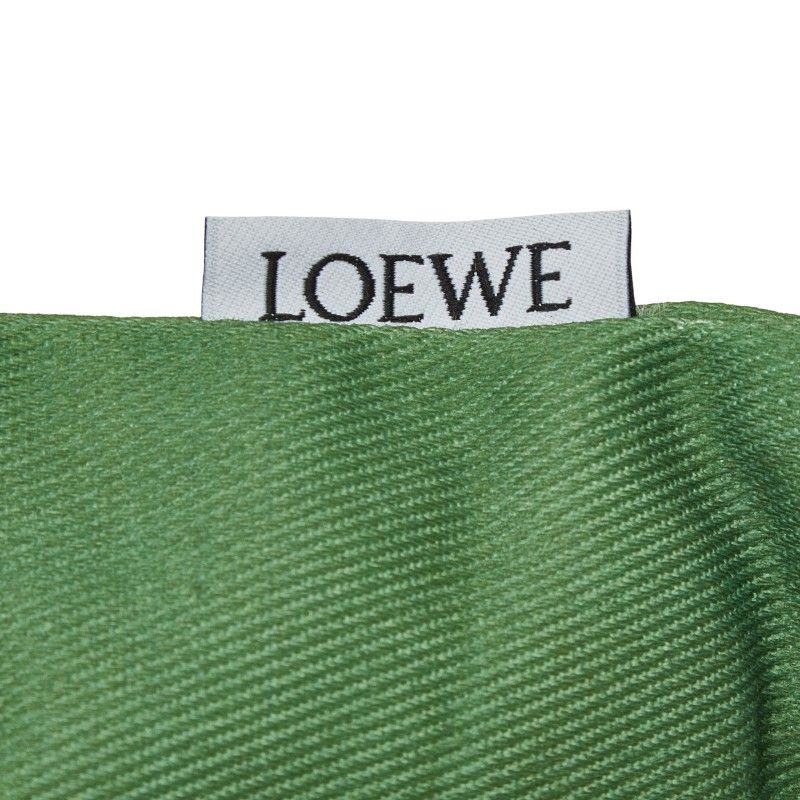 LOEWE Easter Island Ken Price Capsule Collection Drawst Ring Pouch Green