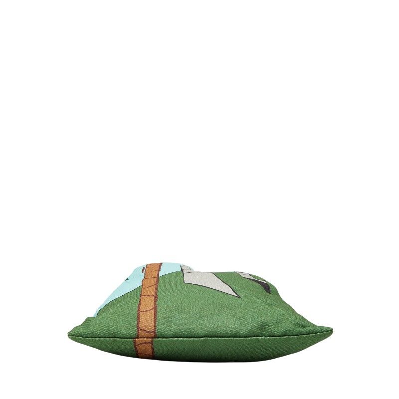 LOEWE Easter Island Ken Price Capsule Collection Drawst Ring Pouch Green