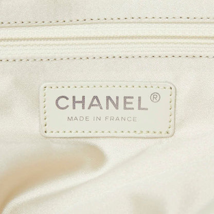 CHANEL New Travel Line Hawaii Limited Coco Mark Tote Bag Handbag Ivory - Nylon