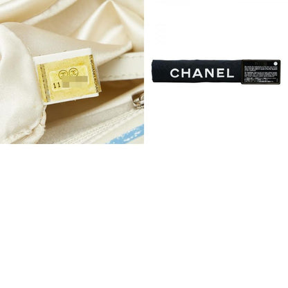CHANEL New Travel Line Hawaii Limited Coco Mark Tote Bag Handbag Ivory - Nylon