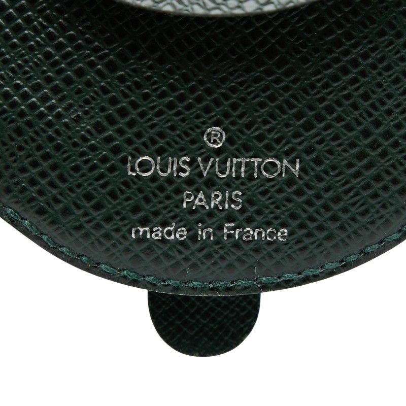 Louis Vuitton Taiga Portomone Cuvette Coin Case Coin Purse M30372 Dark Green
