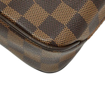 Louis Vuitton Damier Pochette Saint Paul Second Bag Clutch Bag N41219 Brown PVC