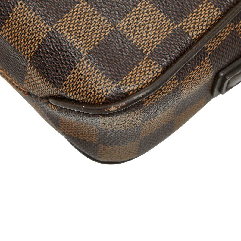 Louis Vuitton Damier Pochette Saint Paul Second Bag Clutch Bag N41219 Brown PVC
