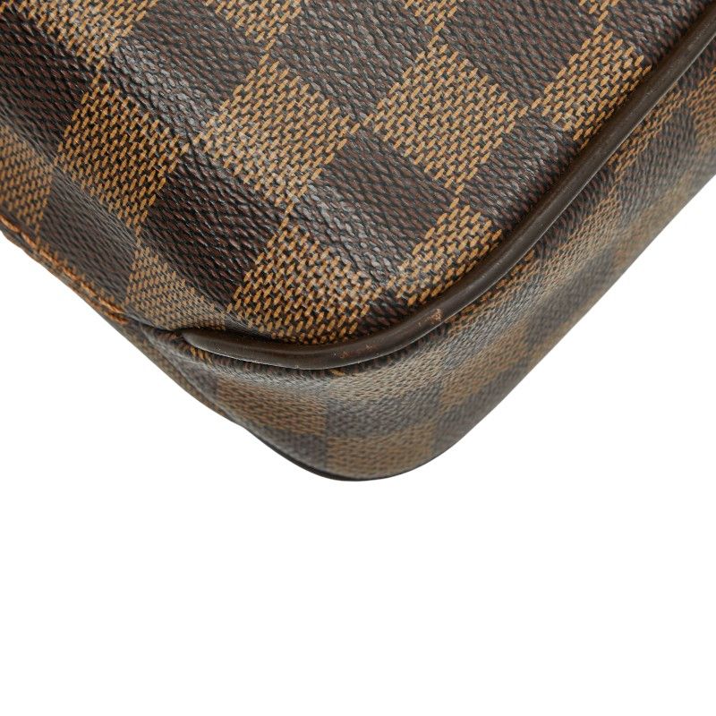 Louis Vuitton Damier Pochette Saint Paul Second Bag Clutch Bag N41219 Brown PVC