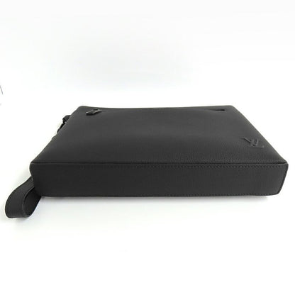Louis Vuitton Anagram Takeoff Pouch M25955 Black Men's