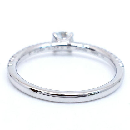 Cartier Pt950 Etincelle Diamond Solitaire Ring Jewelry Women's Pinky