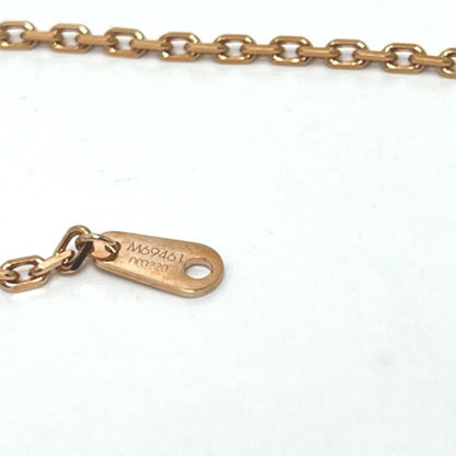 Louis Vuitton Necklace Pendant DJ Vocabulary Keyboard M69461 Metal Rose Gold