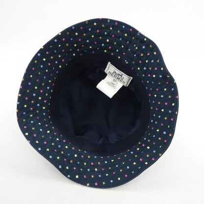 Hermes Navy Size 57 Hat