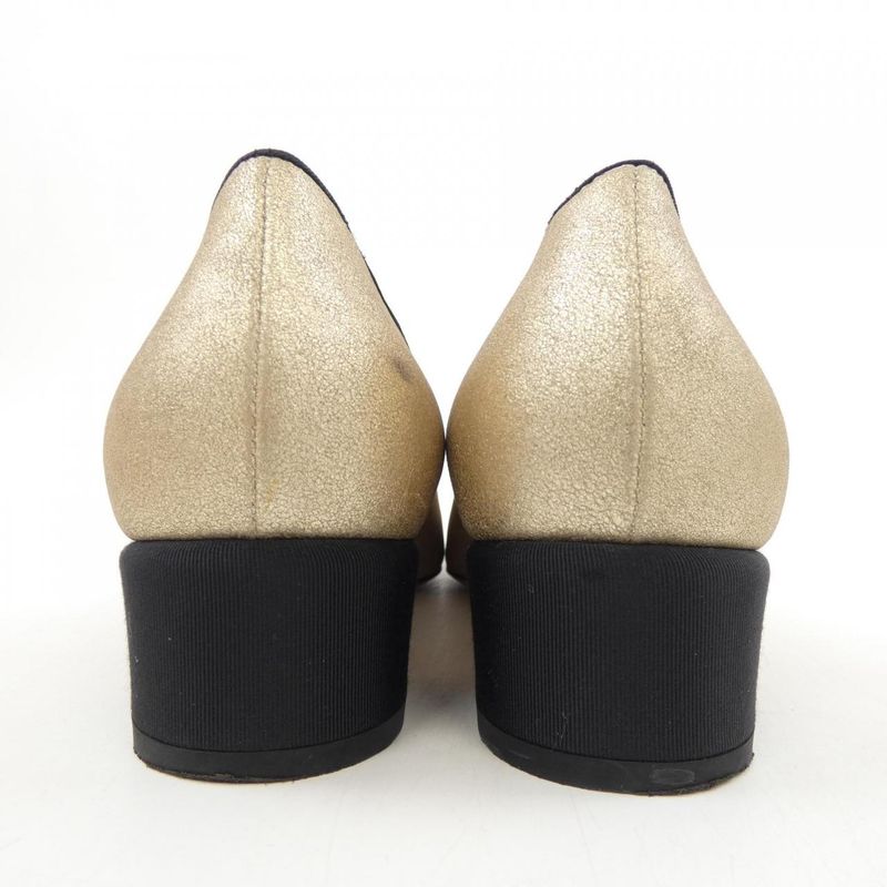 Chanel G32922 Size 37.5 Black Shoes