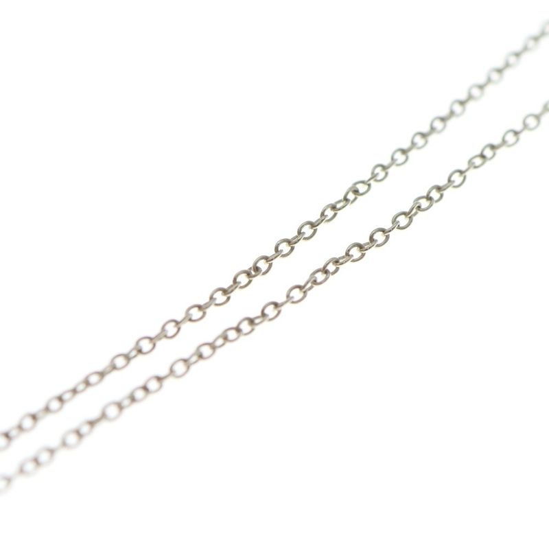 Tiffany & Co Paloma Picasso Loving Heart Chain Necklace Silver