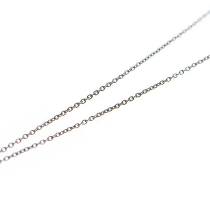 Tiffany & Co Elsa Peretti Bean Chain Necklace Silver
