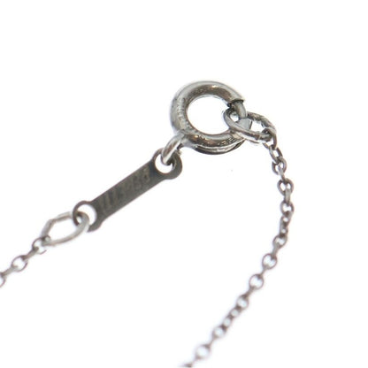 Tiffany & Co Elsa Peretti Bean Chain Necklace Silver