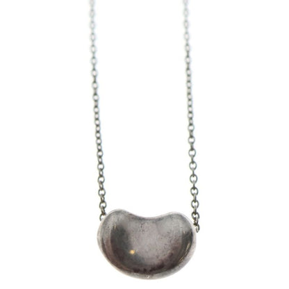 Tiffany & Co Elsa Peretti Bean Chain Necklace Silver