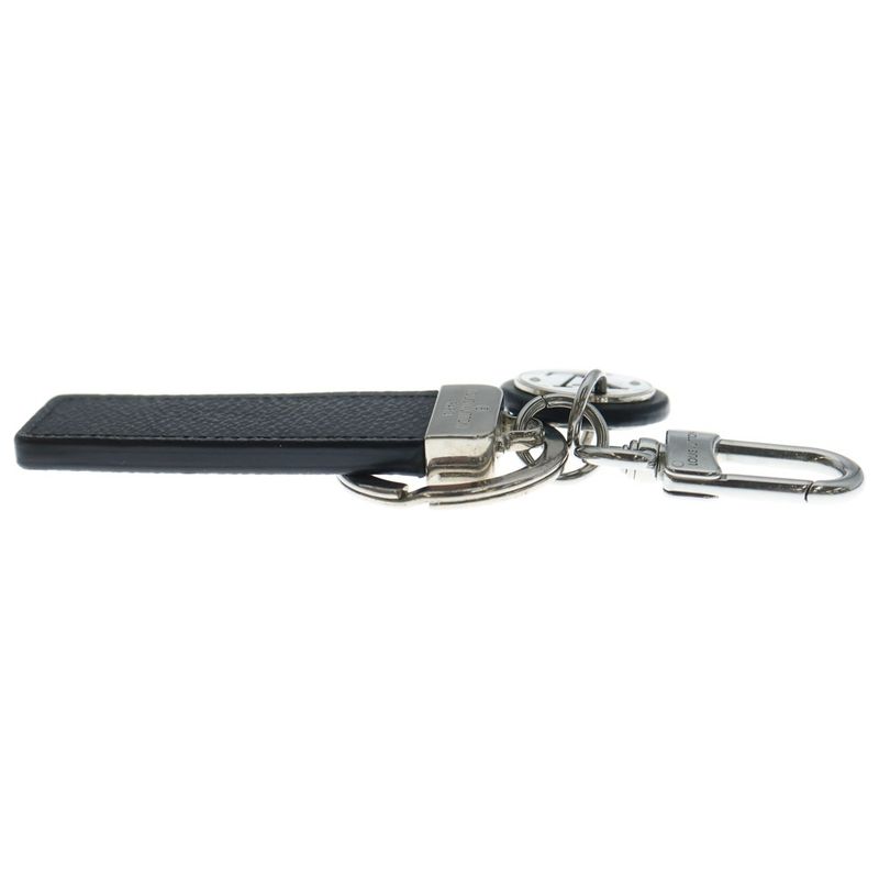 Louis Vuitton Porto Cles Neo Club Bag Charm Key Ring Key Holder Black X