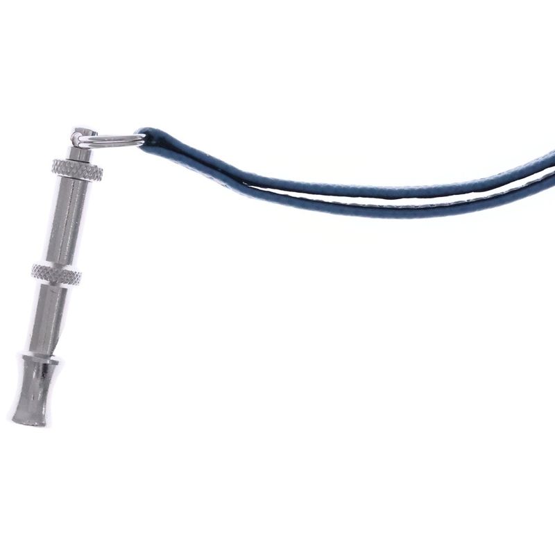 Hermes Symbol Pair Necklace Pendant Light Blue Silver Hardware