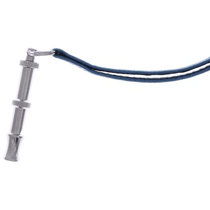 Hermes Symbol Pair Necklace Pendant Light Blue Silver Hardware