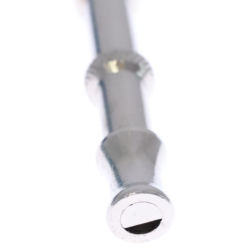 Hermes Symbol Pair Necklace Pendant Light Blue Silver Hardware