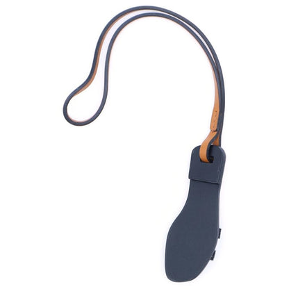 Hermes Oran Nano Bag Charm Strap Brown Natural Sable Epson Battra Vash