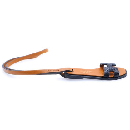 Hermes Oran Nano Bag Charm Strap Brown Natural Sable Epson Battra Vash