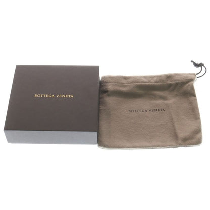 Bottega Veneta Intrecciato Square Zip Around Wallet Blue