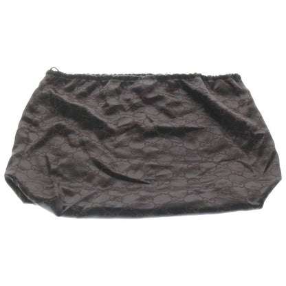 Gucci GG Canvas Eclipse Leather Tote Bag Handbag Beige Women's 121023