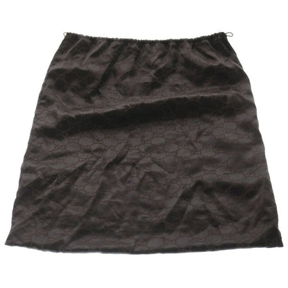 Gucci GG Supreme PVC Leather Hand Tote Bag Silver Hardware Beige Green 131220