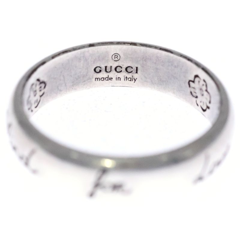 Gucci Blind For Love Ring Silver 455247 J8400 0701