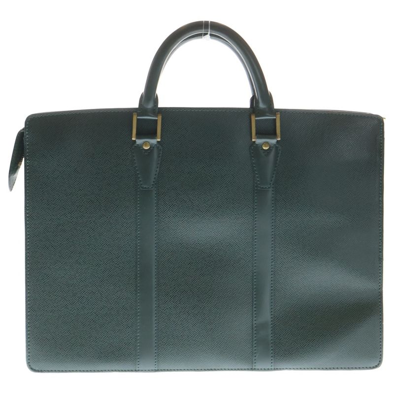 Louis Vuitton Taiga Porte De Gumain Rosein Business Bag Green