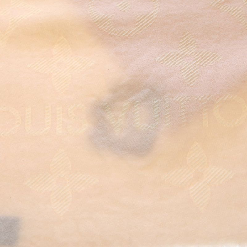 Louis Vuitton Essential Precious Dragon Monogram Muffler Pink Women's