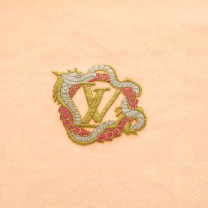 Louis Vuitton Essential Precious Dragon Monogram Muffler Pink Women's