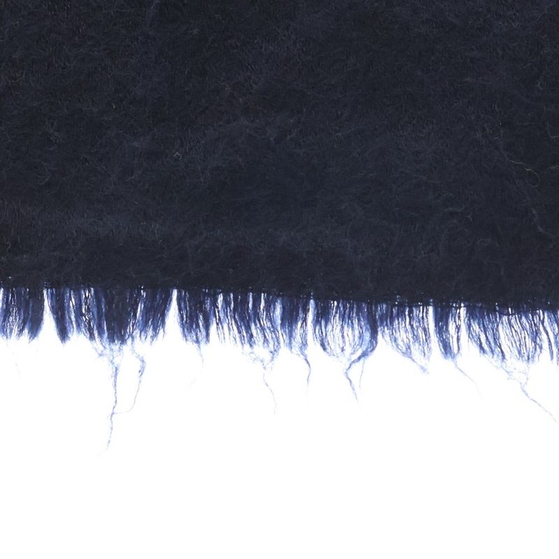 Gucci GG Pattern Cashmere Muffler Navy