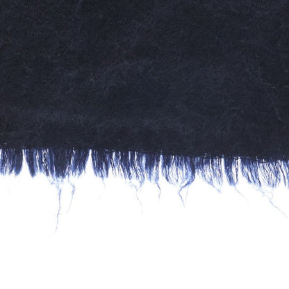 Gucci GG Pattern Cashmere Muffler Navy