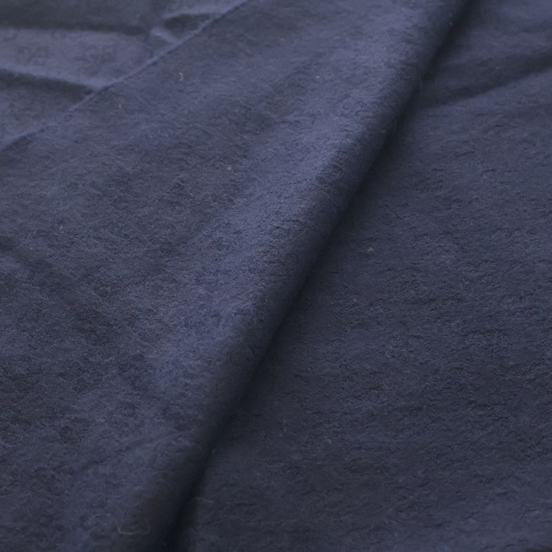Gucci GG Pattern Cashmere Muffler Navy