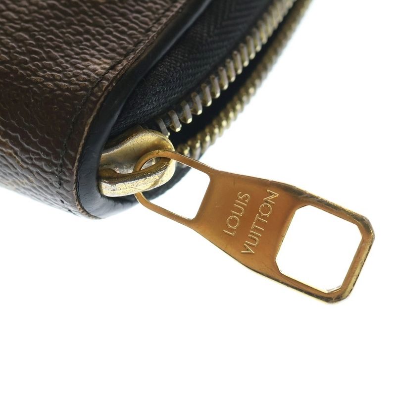 Louis Vuitton Monogram Retiro Round Zipper Long Wallet Gold