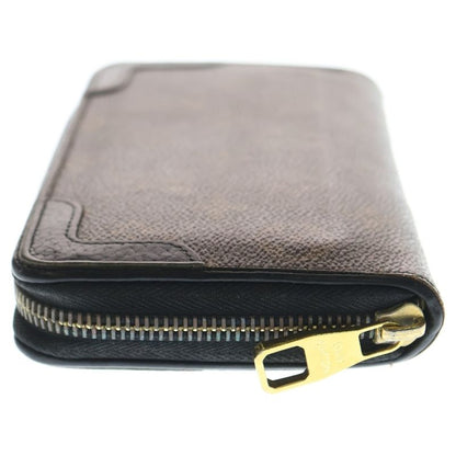 Louis Vuitton Monogram Retiro Round Zipper Long Wallet Gold