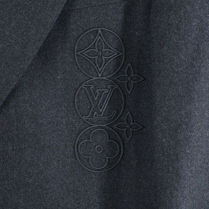 Louis Vuitton 23 SS Monogram Flower Logo Embroidery Wool 2 B Tailored Jacket