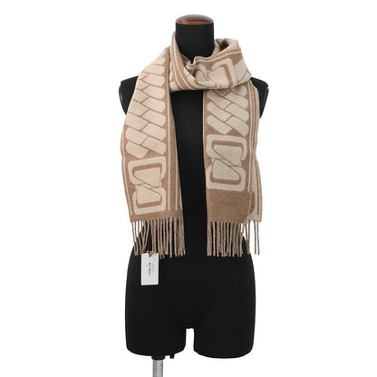 Hermes Scarf Click Se Nue Maron Glace Cles Cashmere Bicolor Shawl Marron-glace Cles