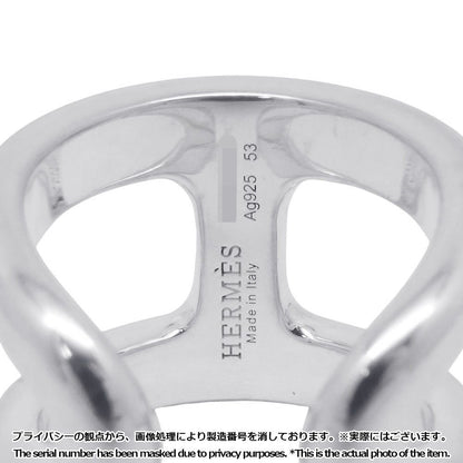 Hermes Ring Osmose GM Silver 53