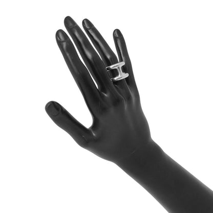 Hermes Ring Osmose GM Silver 53
