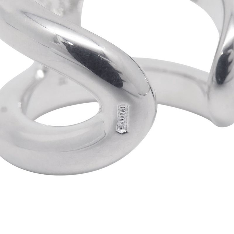 Hermes Ring Osmose GM Silver 53