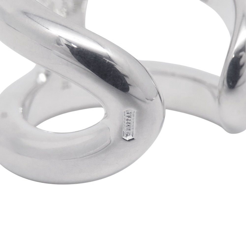 Hermes Ring Osmose GM Silver 53