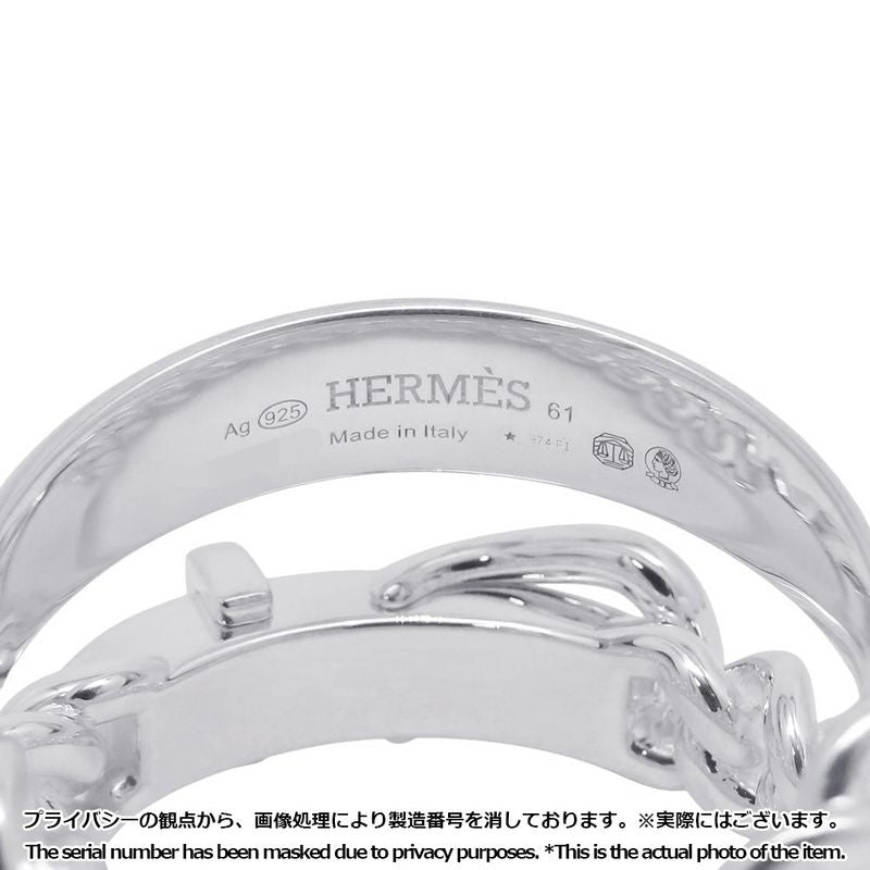 Hermes Ring Book le Inflexible Silver 61