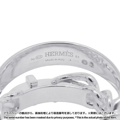 Hermes Ring Book le Inflexible Silver 61
