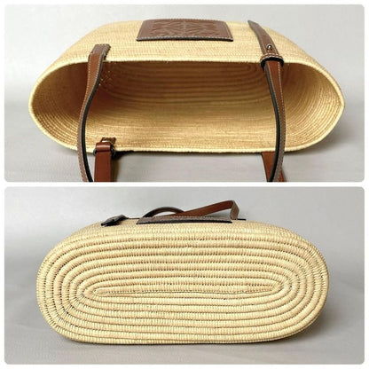 Loewe Square Basket Small Brown Bag